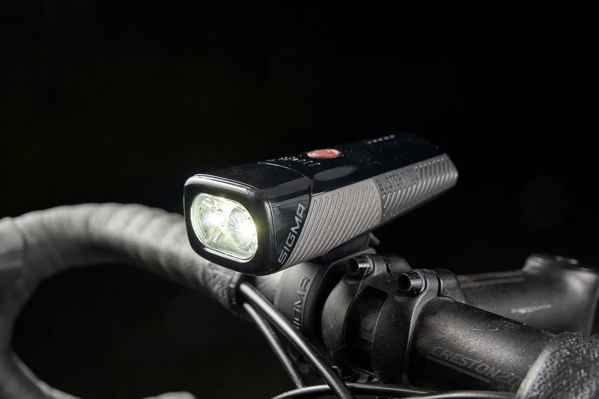 Sigma Buster 1100 front light for road bikes