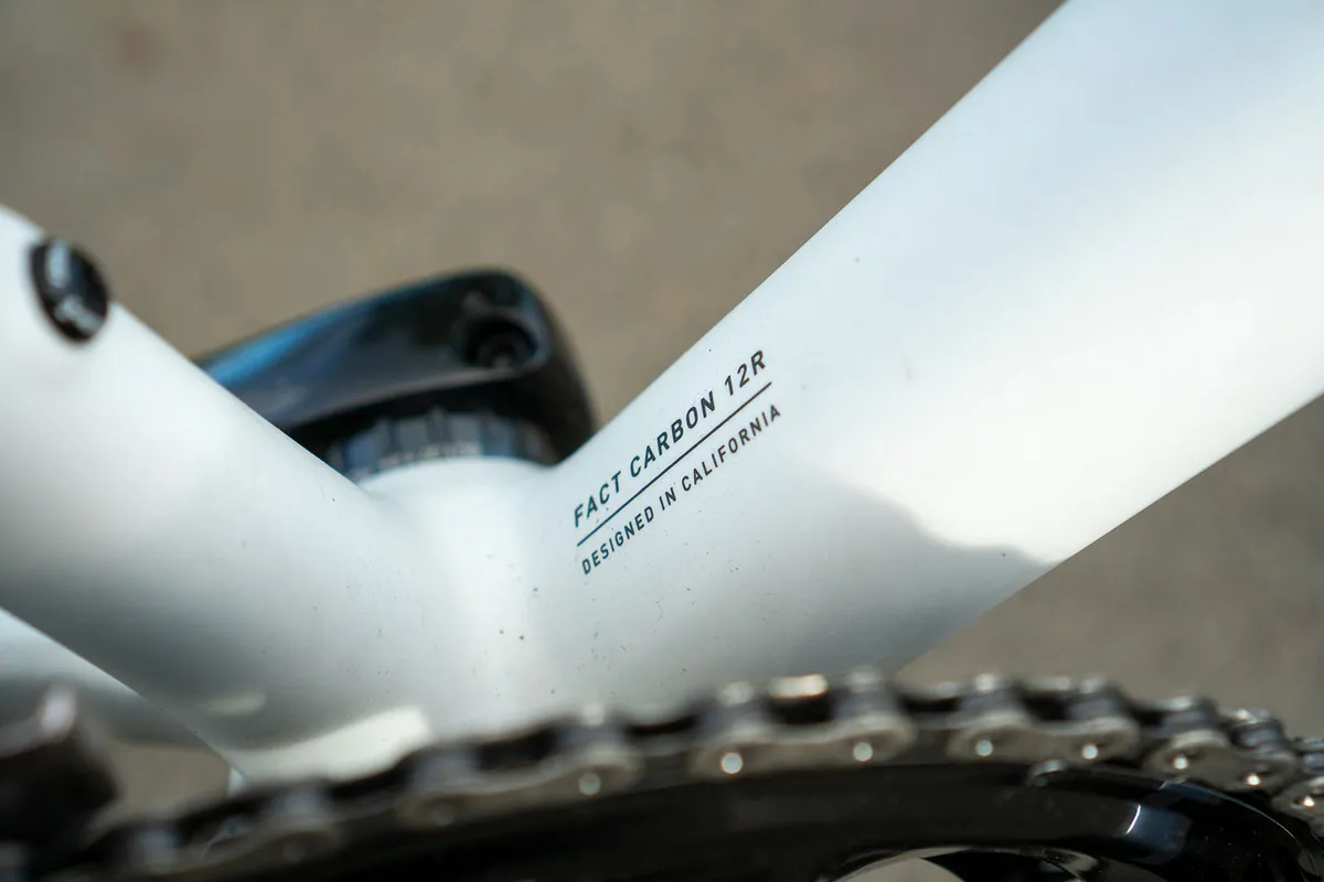Frame of the Specialized S-Works Tarmac SL8 Dura-Ace Di2 road bike