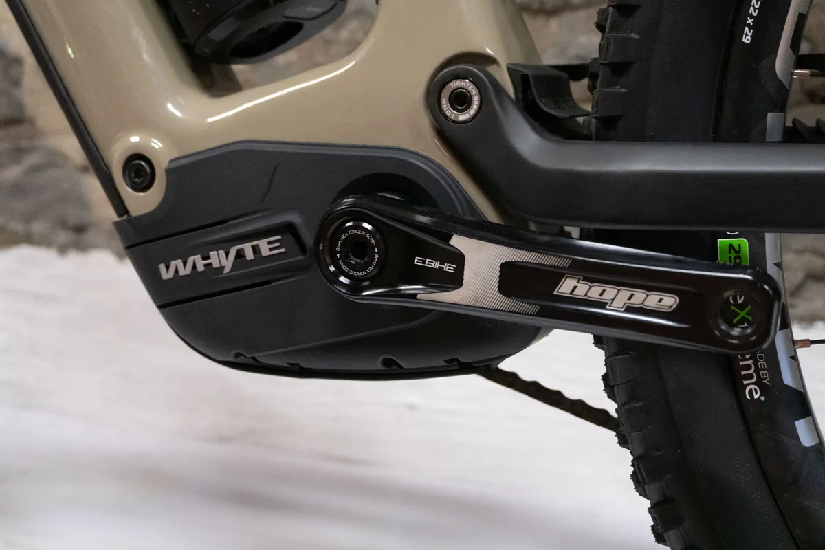 Whyte E-Lyte 150 Works with Hope E-Bike Cranks