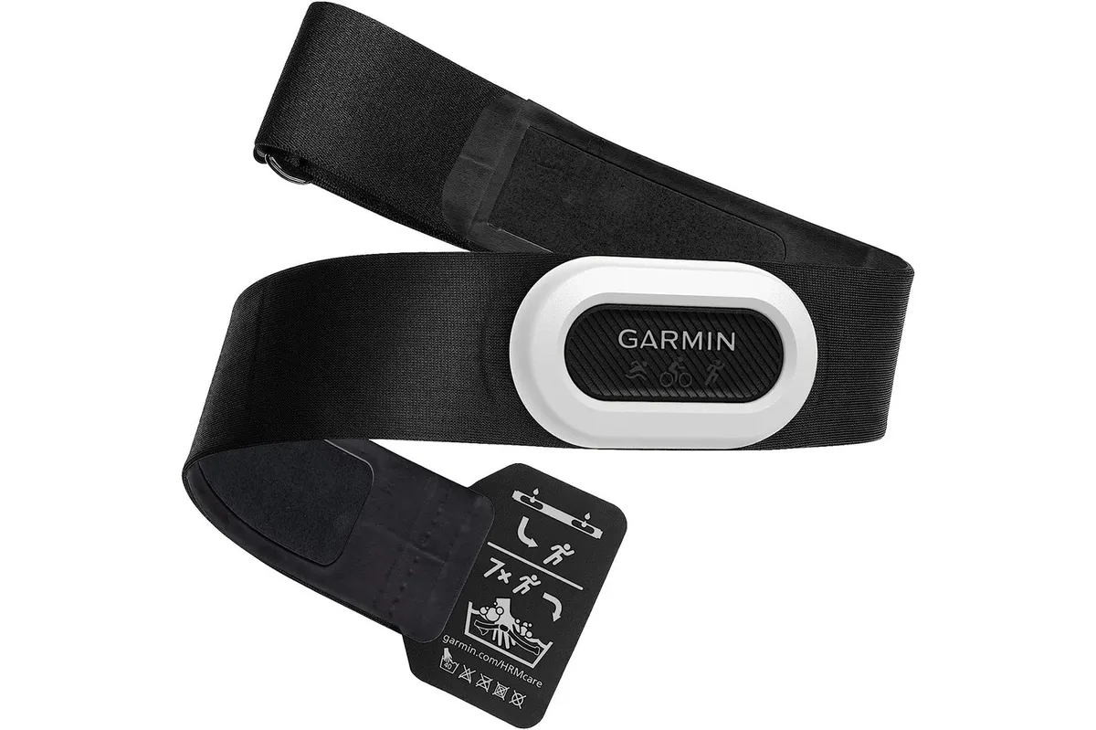 Garmin HRM heart rate strap product shot.
