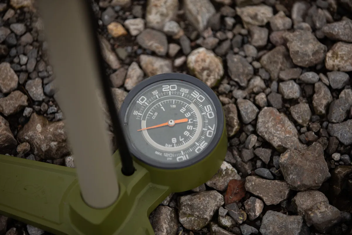 Silca Terra pump gauge