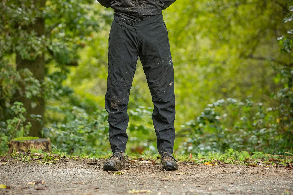 Fox Defend 3L waterproof pants for mountain bikers