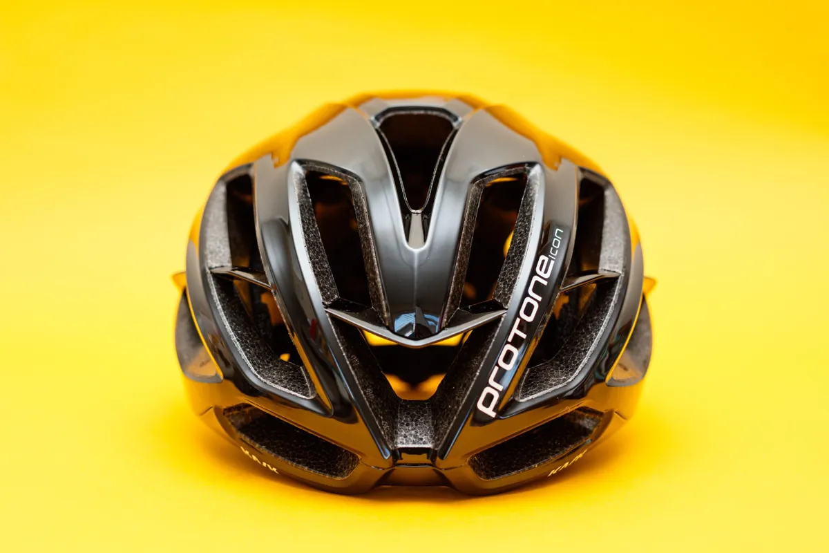 Kask Protone Icon Black Medium photographed from front.