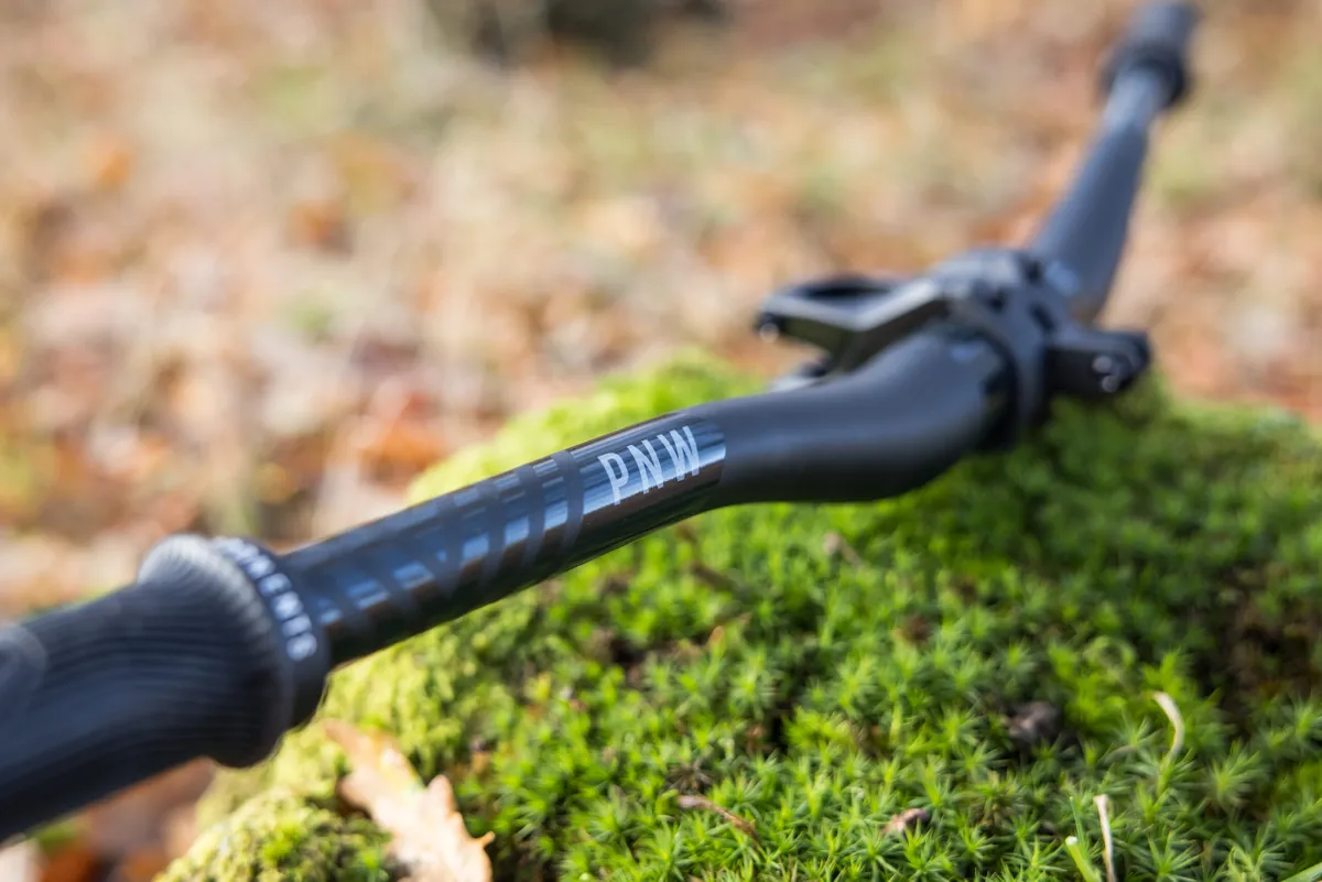 PNW Components The Loam Carbon mountain bike handlebar.