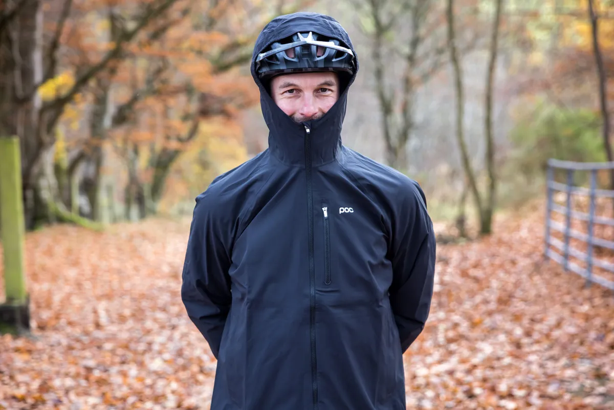POC Motion Rain Jacket waterproof mountain biking jacket.