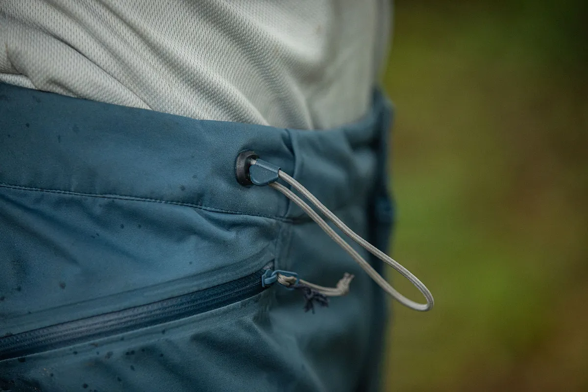 Rab Cinder Kinetic Waterproof pants for mountain bikers