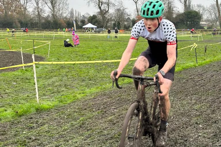 ack Evans riding cyclocross on Giant TCX Advanced Pro 2