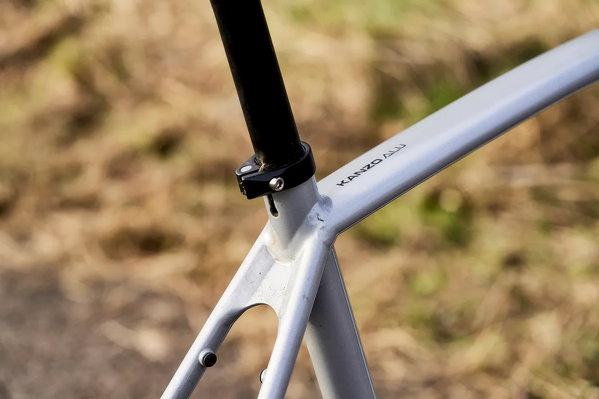 Rear frame of the Kanzo A GRX 400 gravel bike