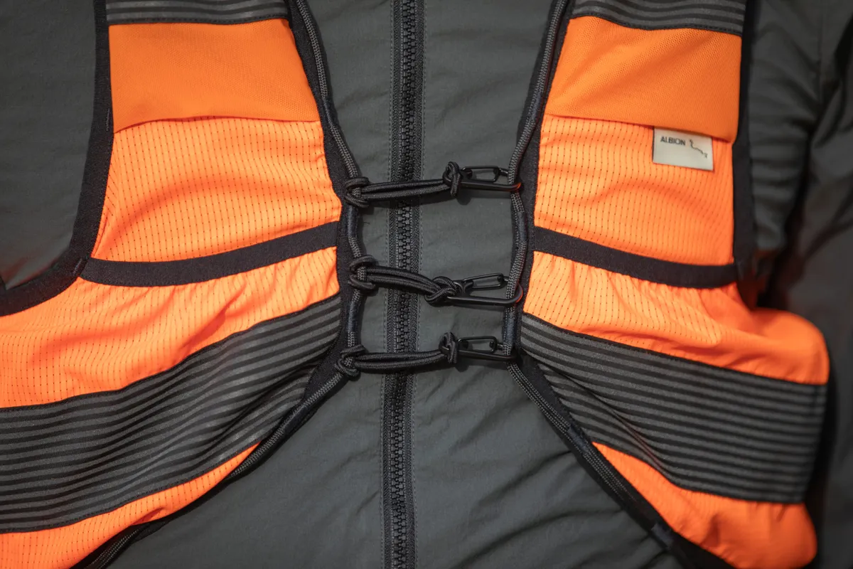 Front of the Albion Visibility Cargo Vest