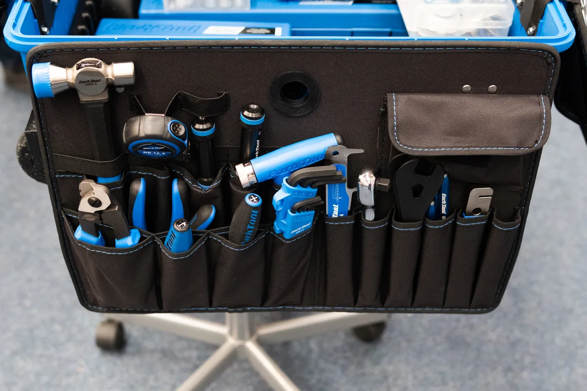 New Park Tool portable roller case workshop kit details