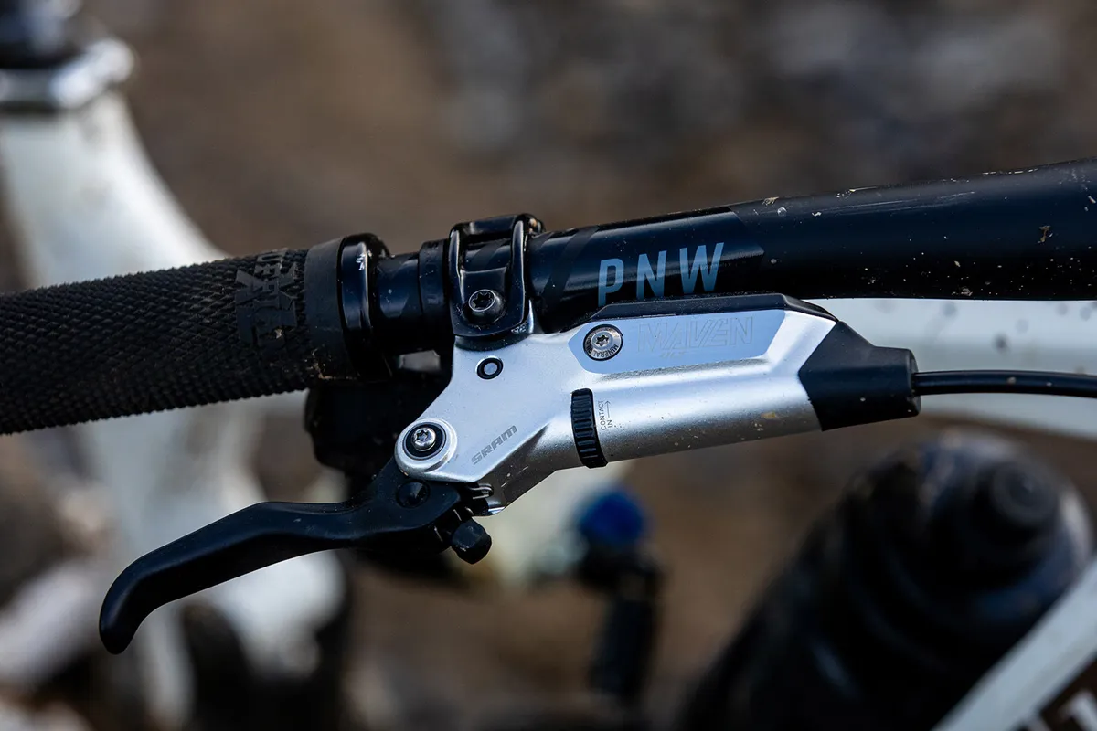 SRAM Maven brakes for mountain bikes - lever