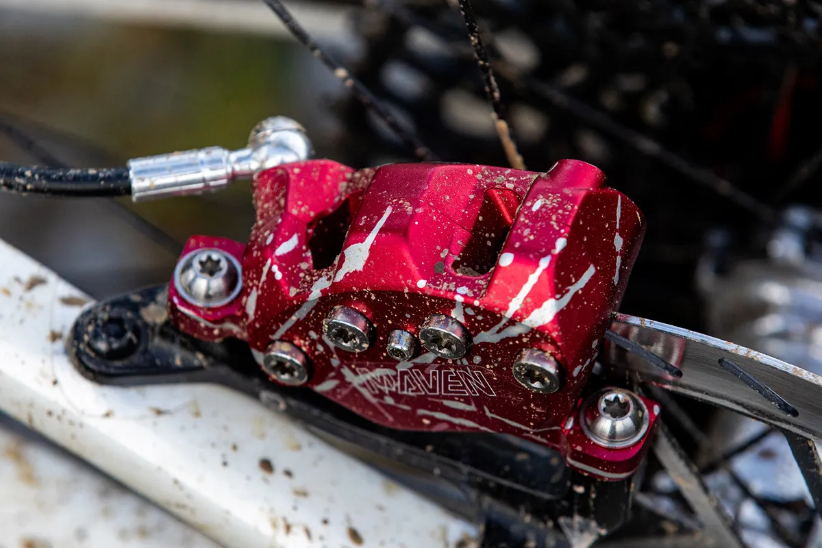 SRAM Ult Expert cal Maven brakes for mountain bikes - Top of caliper