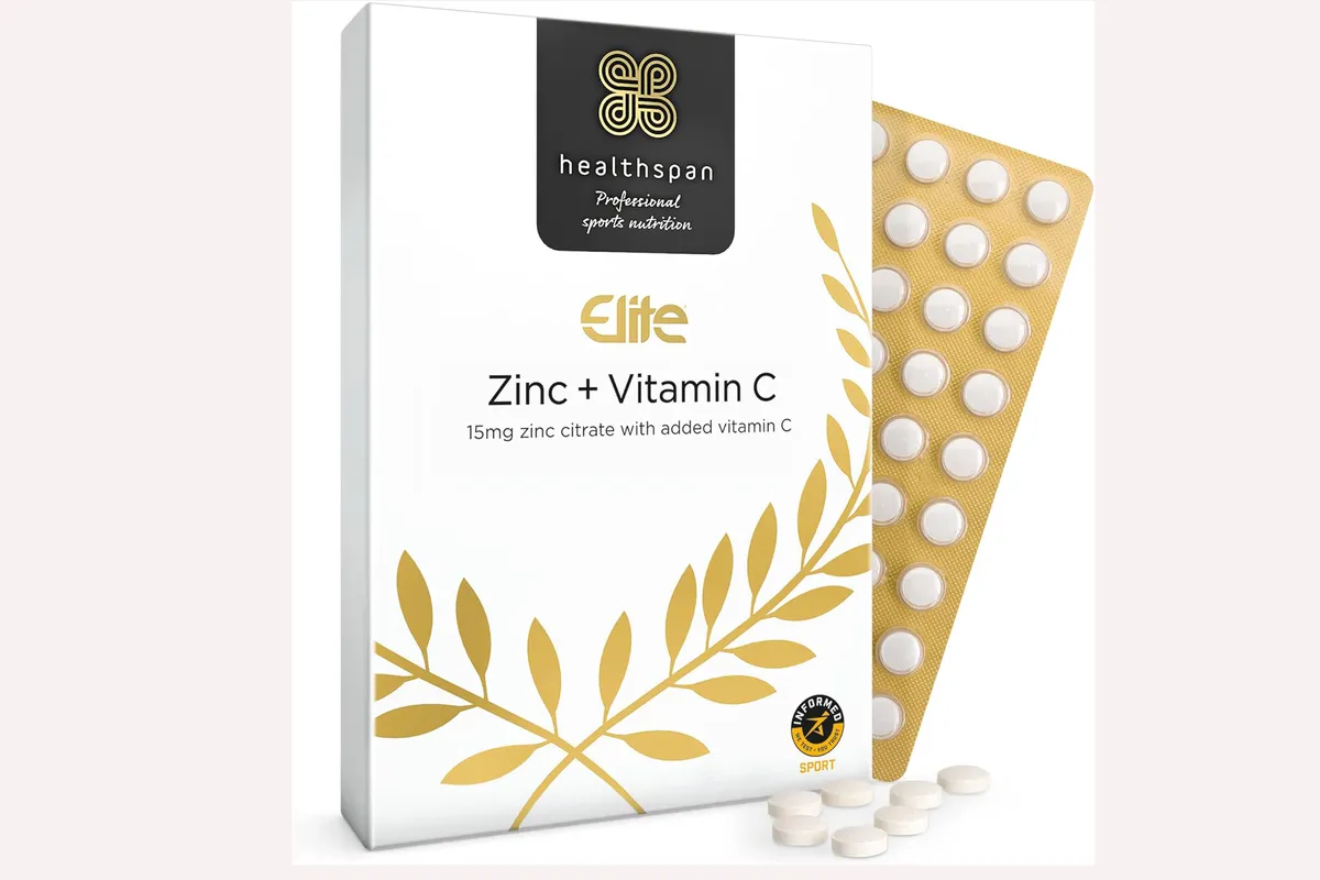 Healthspan zinc and vitamin C tablets