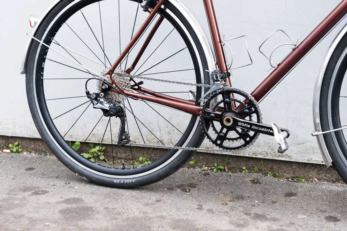 Jack Luke's custom BrocBikes Brown Bike BikeRadar – drivetrain details