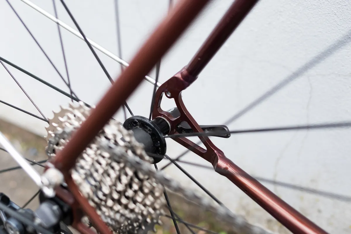 Jack Luke's custom BrocBikes Brown Bike BikeRadar – Bear Components dropout