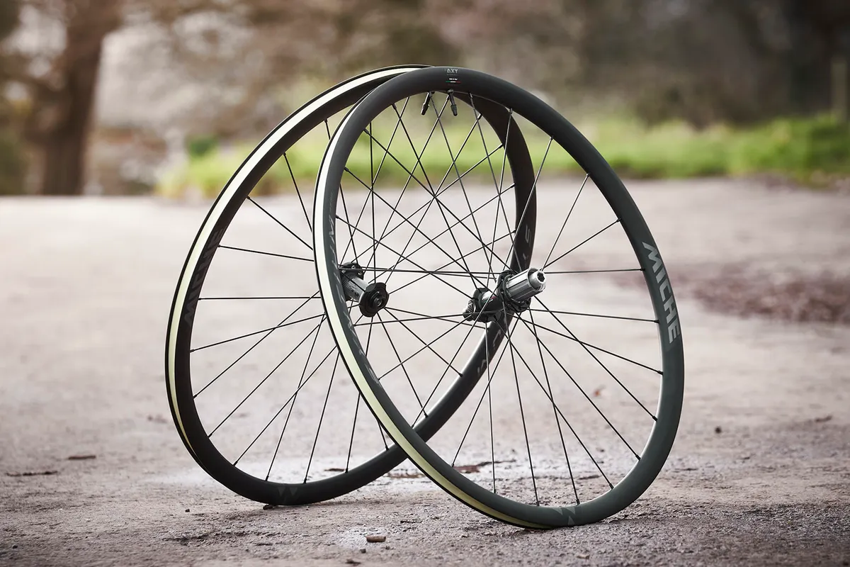 Miche Syntium Aero wheelset for road bikes