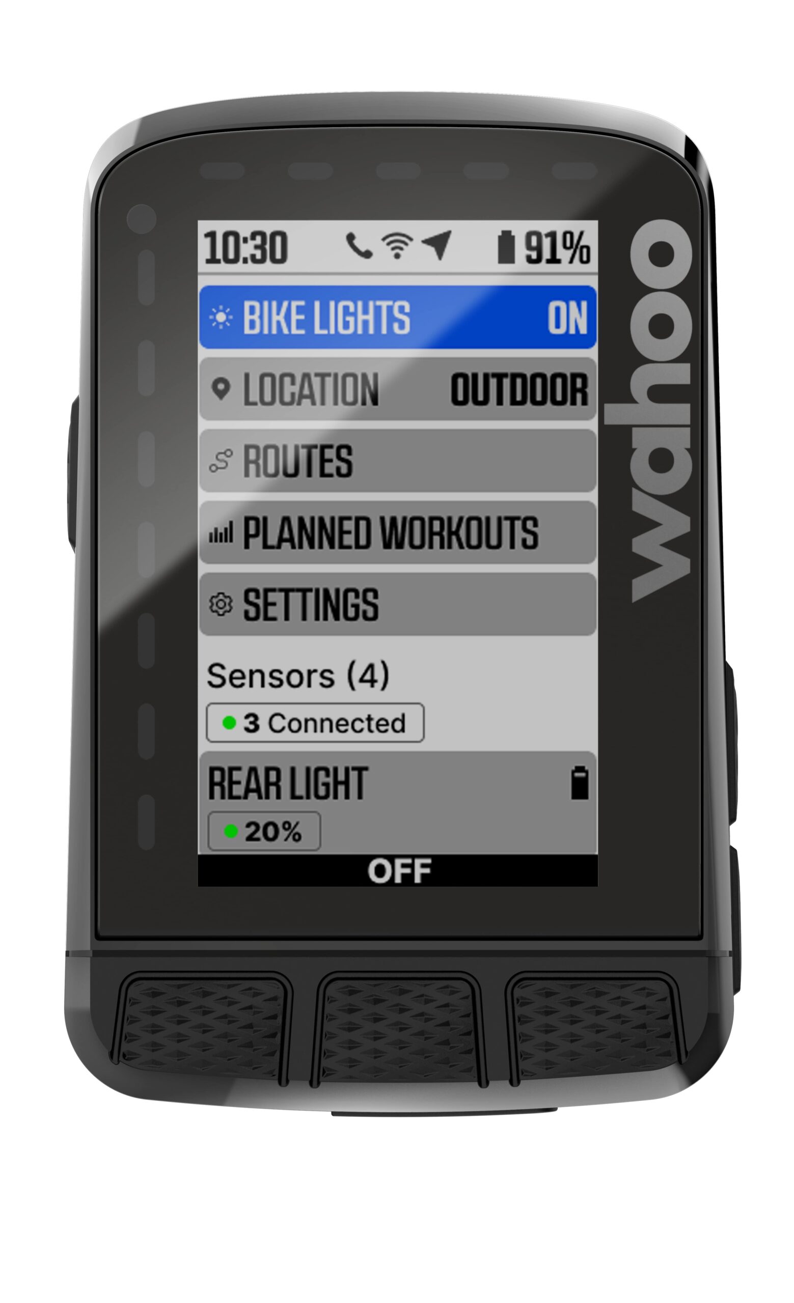 You can now control your GoPro, lights and music from your Wahoo bike computer