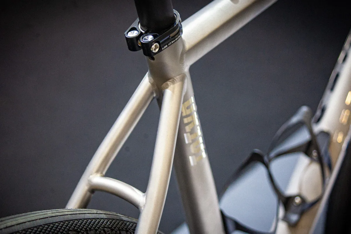 2024 Taipei Cycle Show – seatstays on Inner Bicycles GR101 titanium road bike