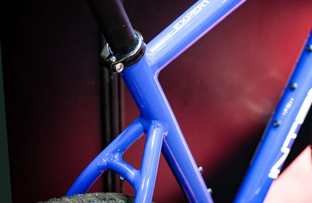 2024 Taipei Cycle Show – seatstays on the Intense Fenix Expert gravel bike