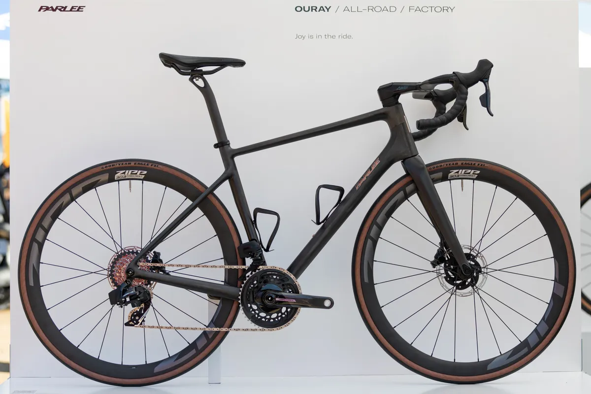 Parlee Ouray all-road bike at the 2024 Sea Otter Classic