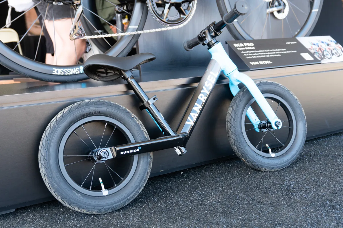 Van Rysel RunRide balance bike at Sea Otter 2024