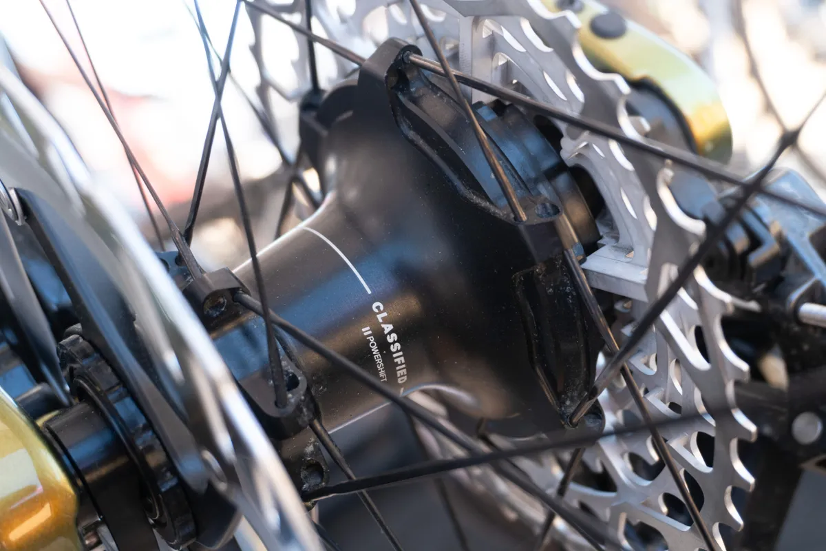 ENVE Fray with Classified Powershift hub at Sea Otter 2024
