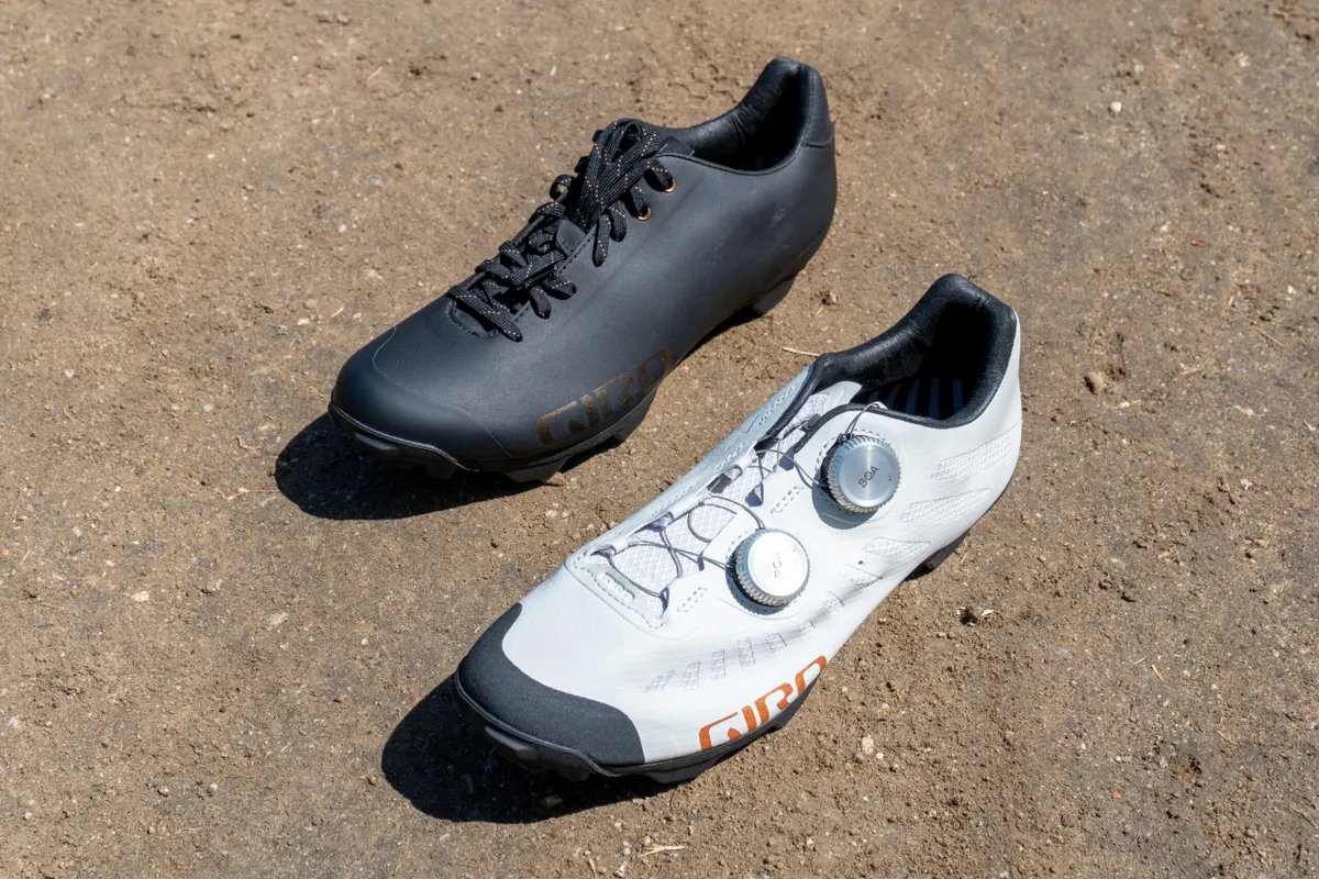 Giro Gritter and Empire SRC gravel/XC shoes