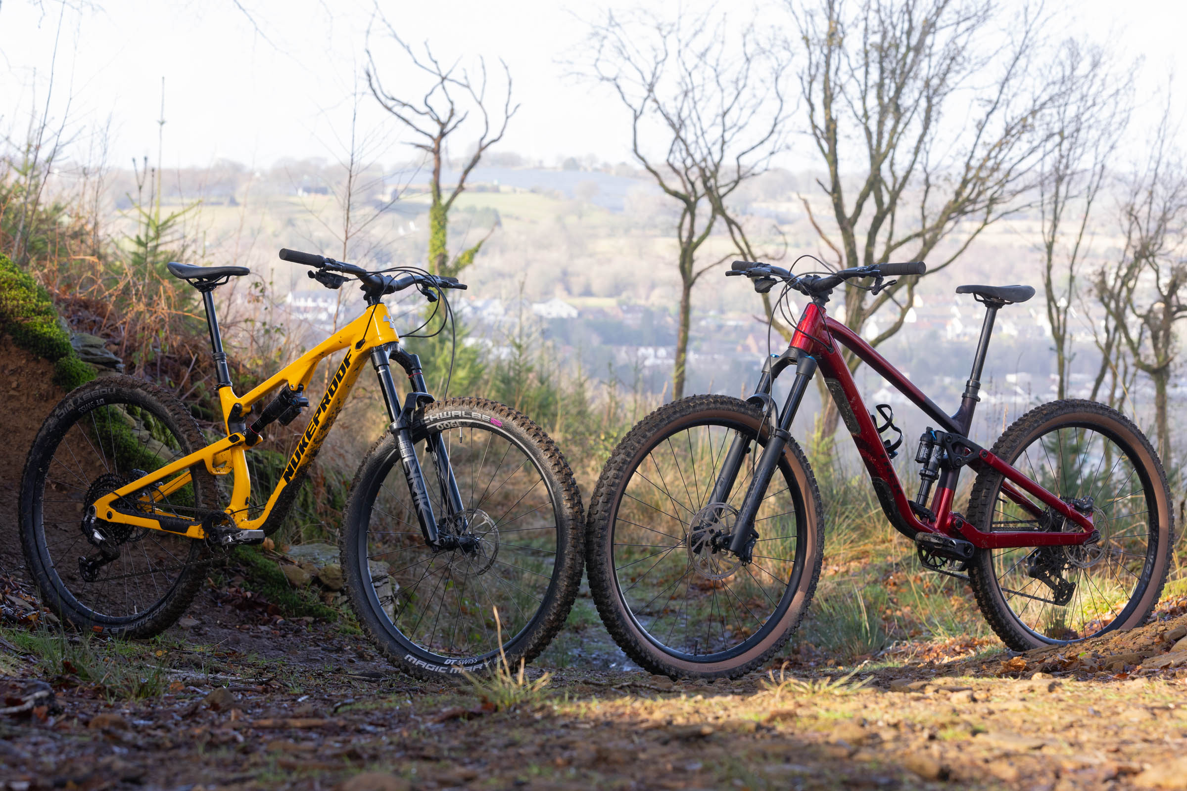 I tested Nukeproof and Trek's aluminium trail bikes – and the