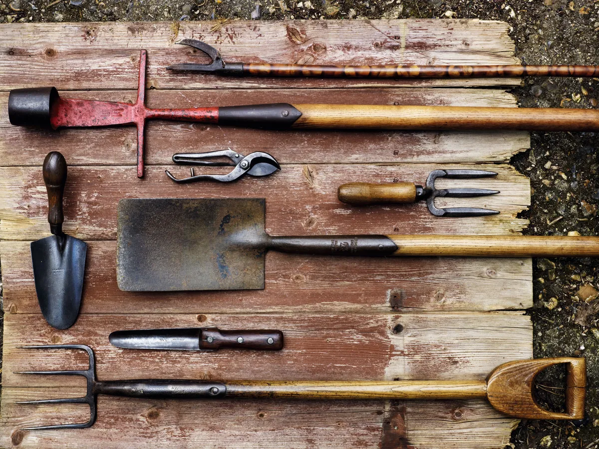 classic garden tools