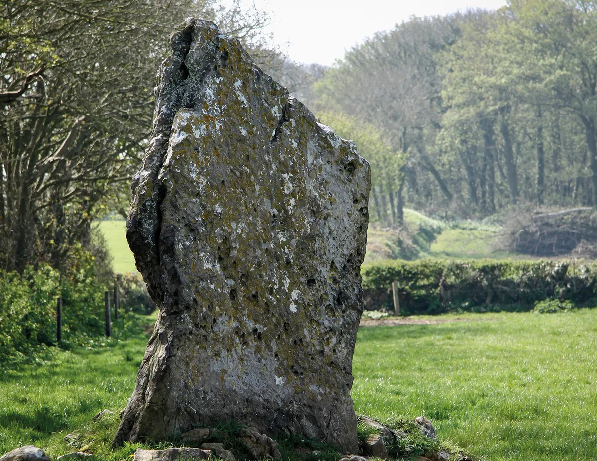 Standing stone in Pembrokeshire