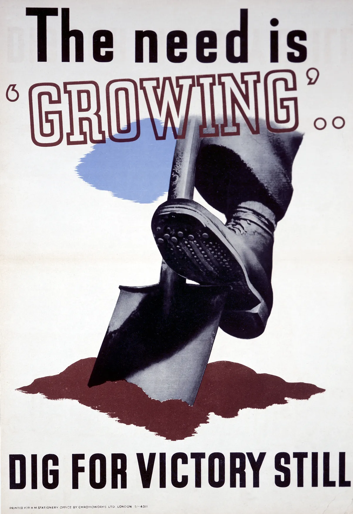 World War II poster - Dig For Victory