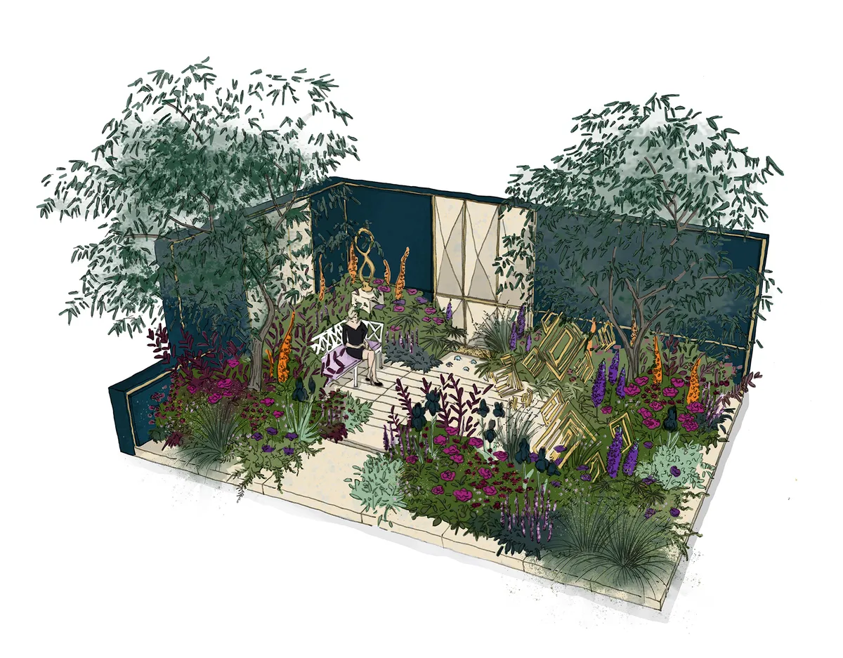 The Amaffi Garden, designed by Tamara Bridge & Kate Savill-Tague