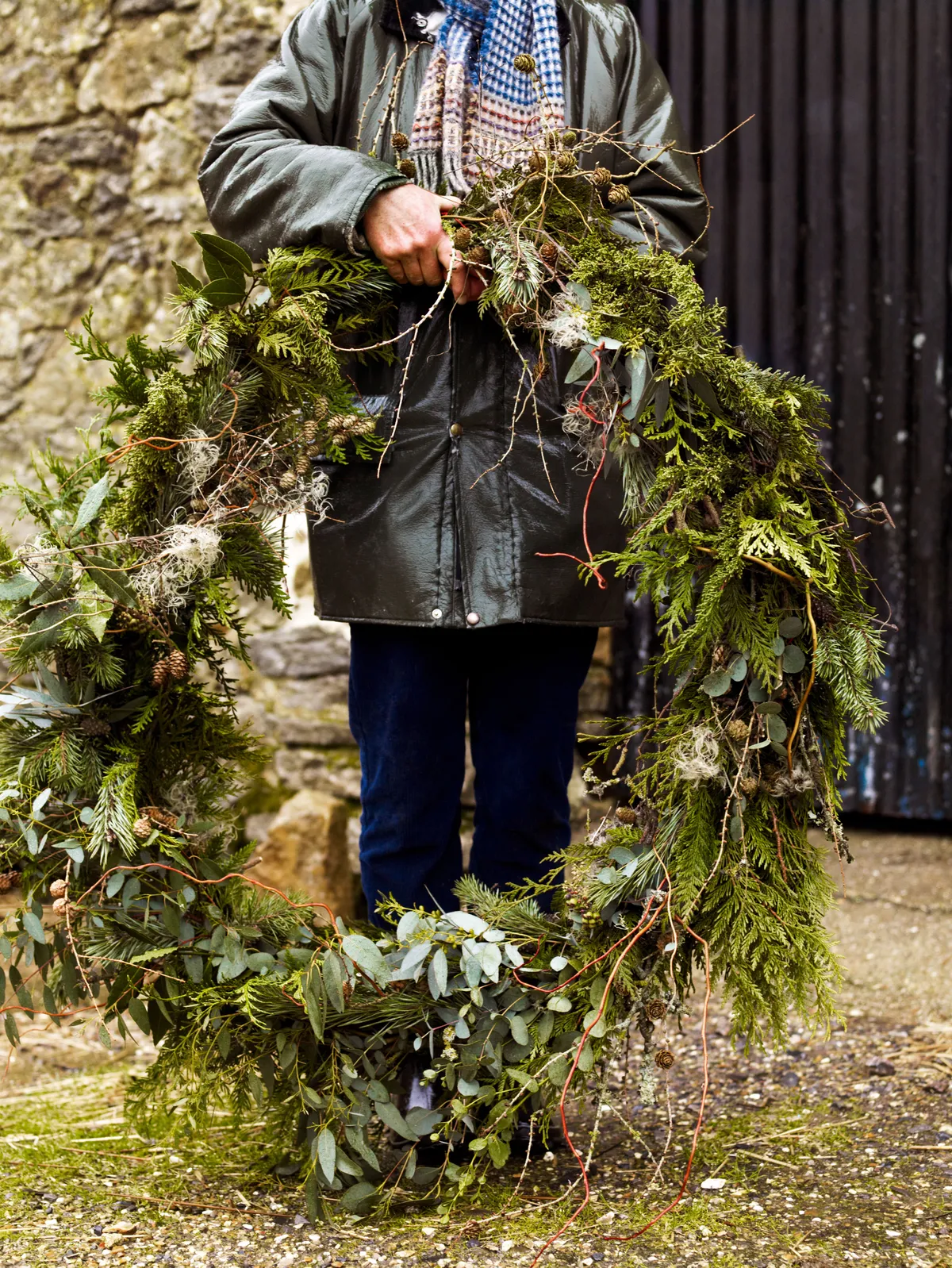 Christmas wreath: learn how to make a Christmas wreath