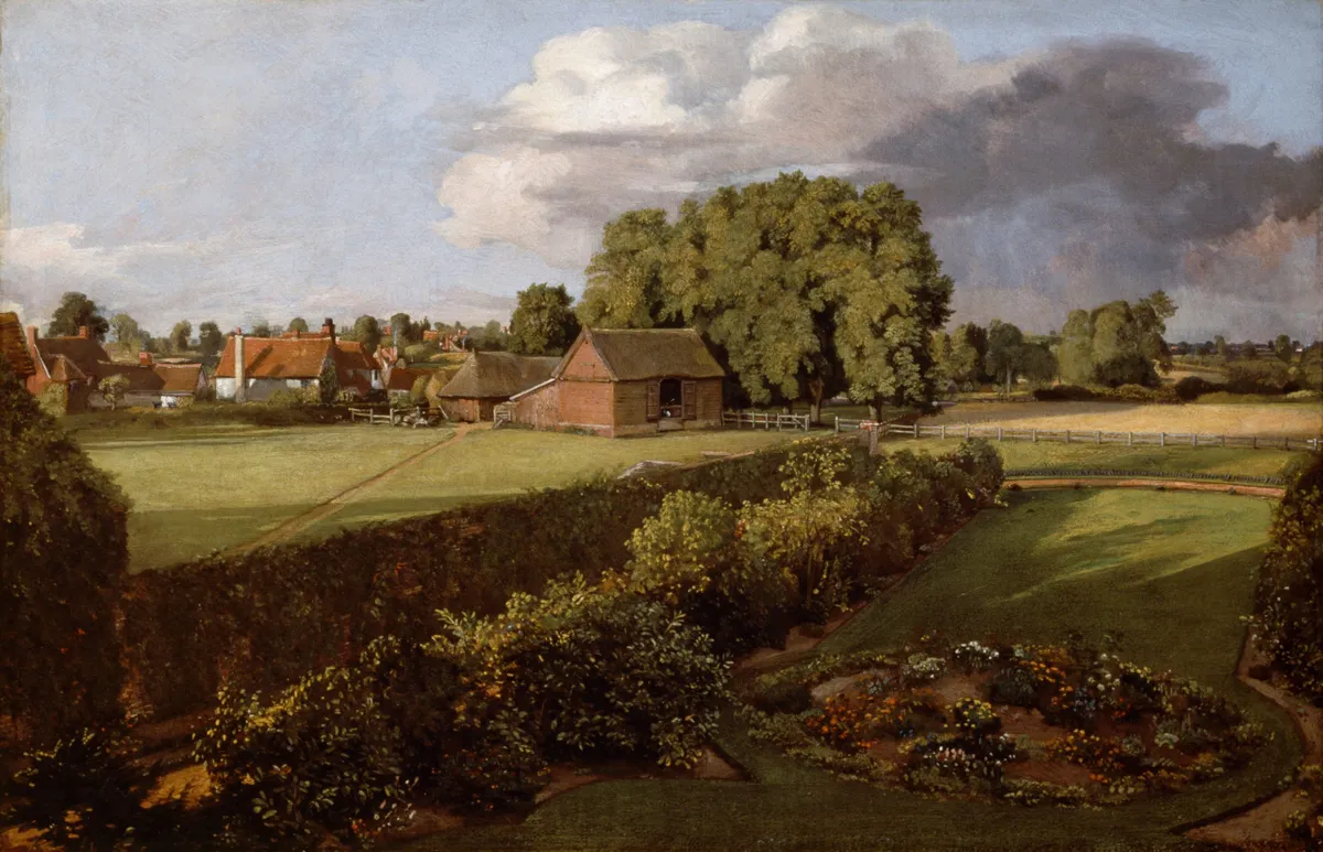 Golding Constable's Flower Garden, 1815,