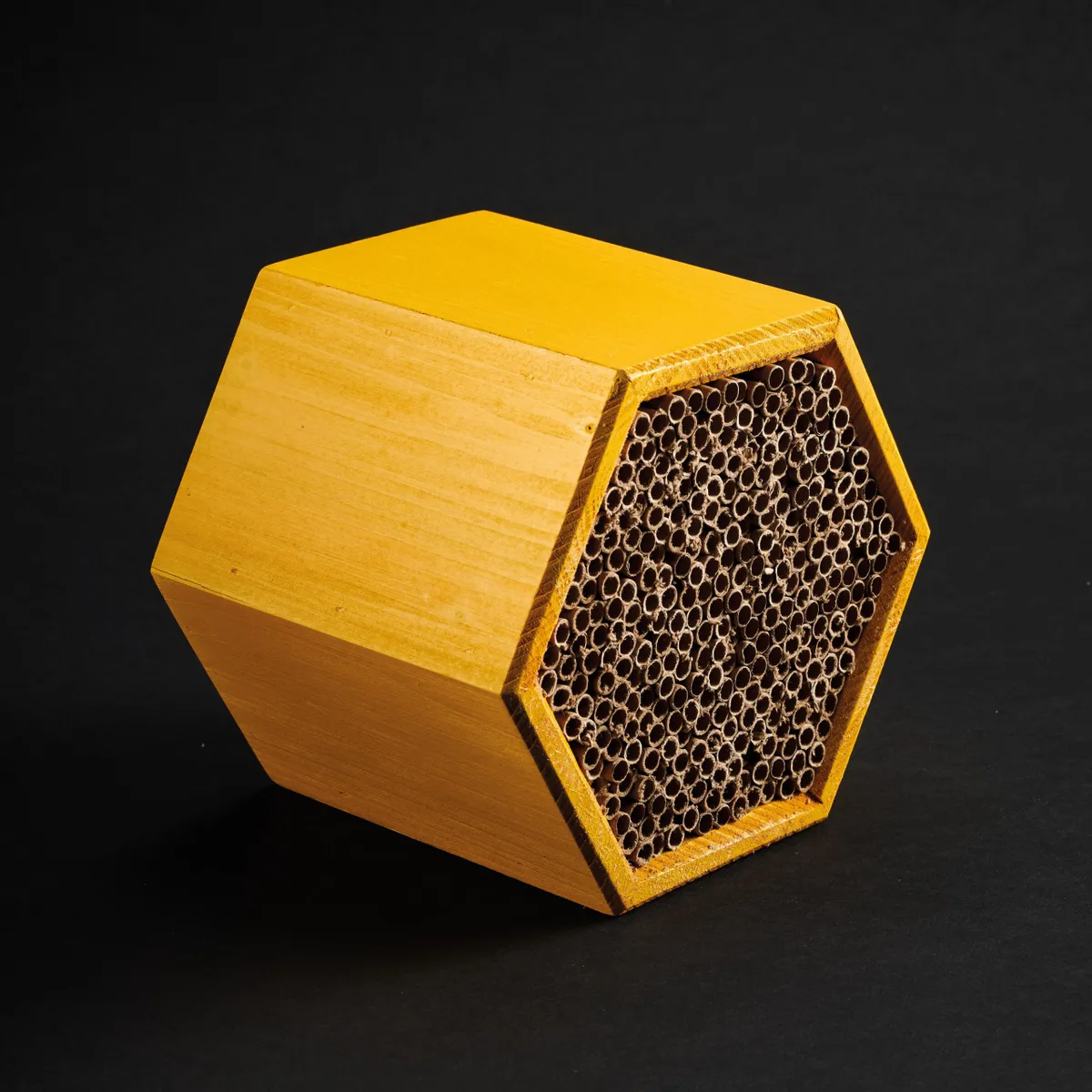 Honeycomb bee house