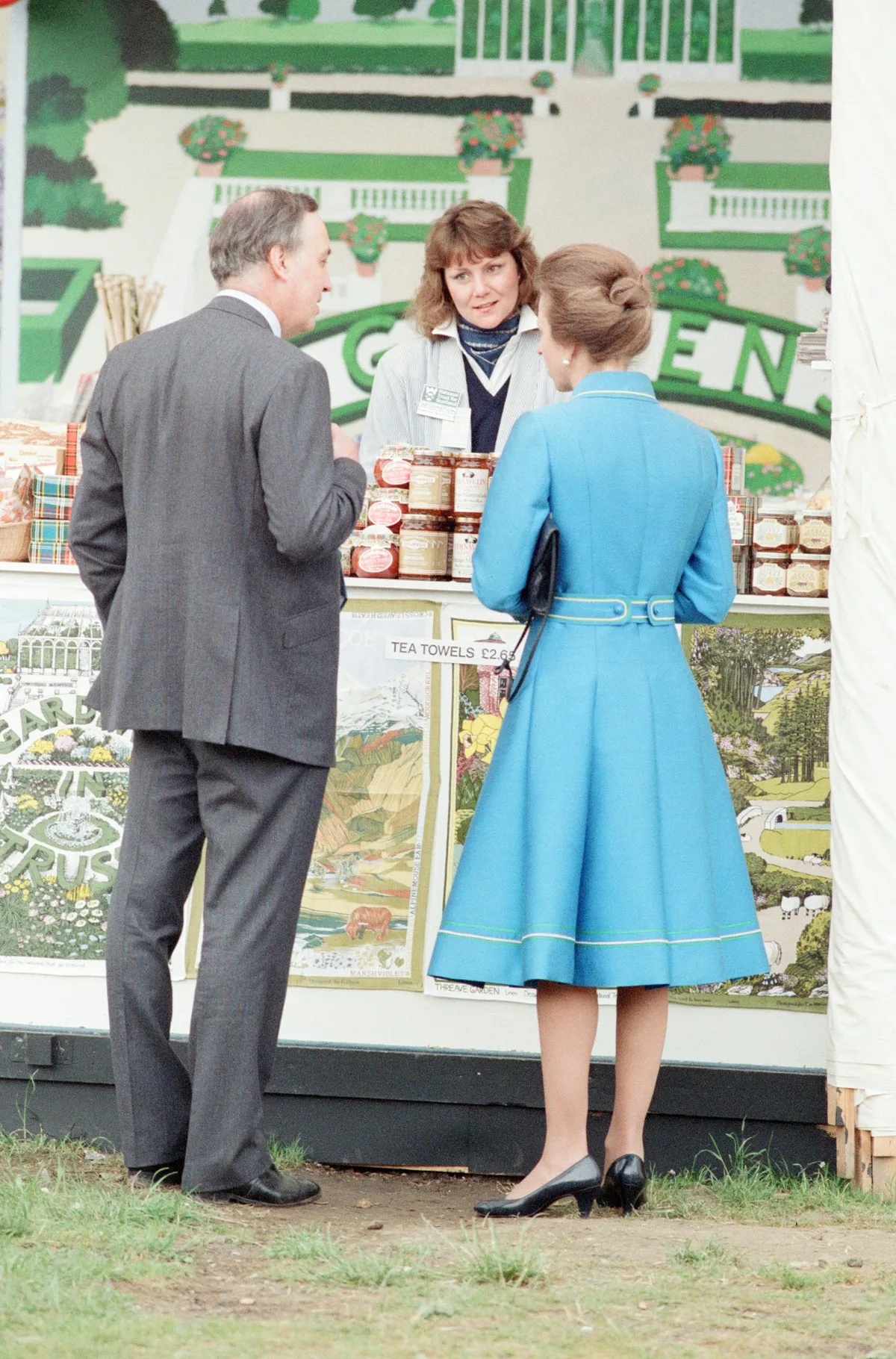 1988: Princess Anne. The Princess Royal at the Chelsea Flower Show