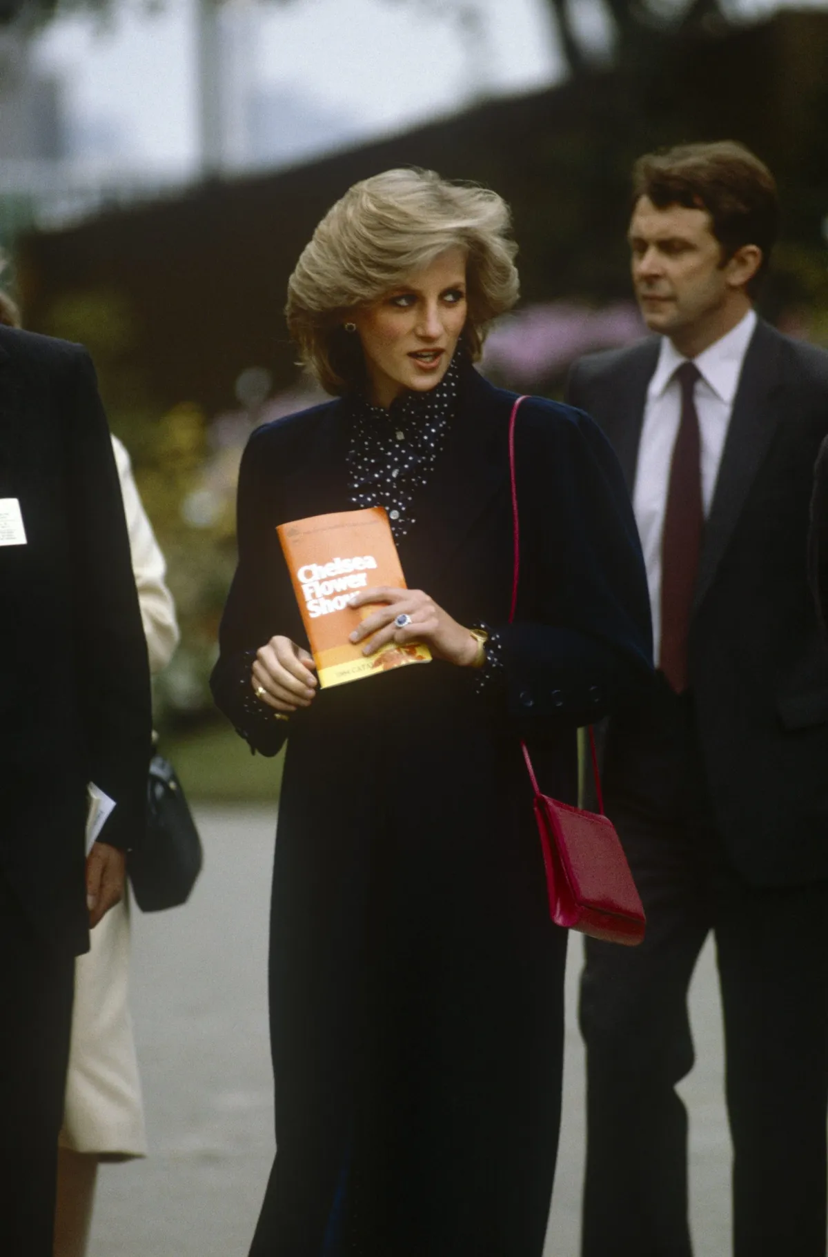 1984: Princess Diana at the Chelsea Flower Show in London, May 1984.