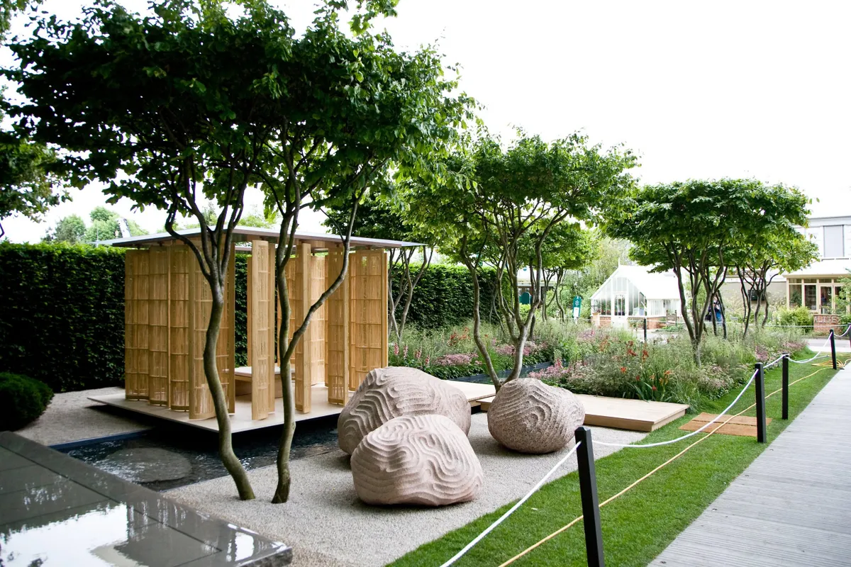 2011: Laurent-Perrier Garden - Nature & Human Intervention at RHS Chelsea Flower Show by Luciano Giubbilei