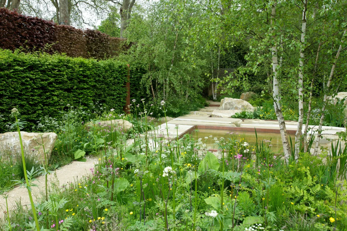 2012: The Telegraph garden at RHS Chelsea Flower Show. Designed by Sarah Price
