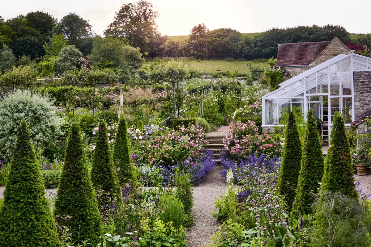 Batcombe House garden, designed by Libby Russell