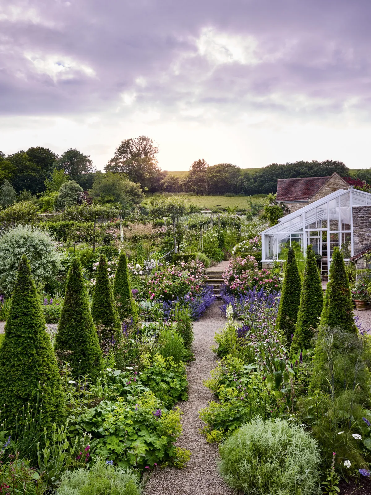 Batcombe House garden, designed by Libby Russell