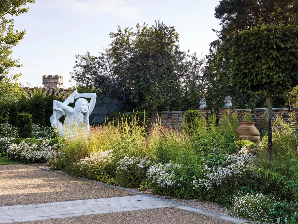 Art collector's garden designed by Marian Boswall