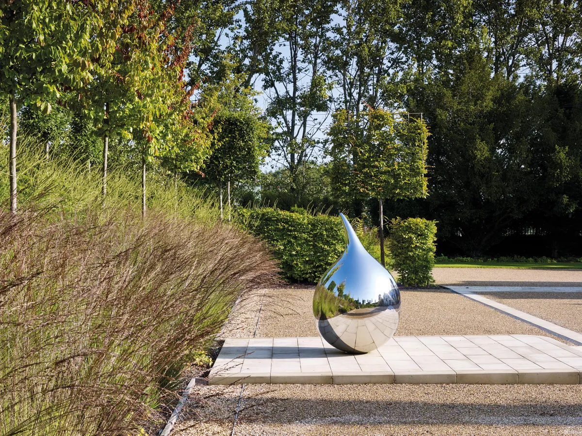 Art collector's garden designed by Marian Boswall