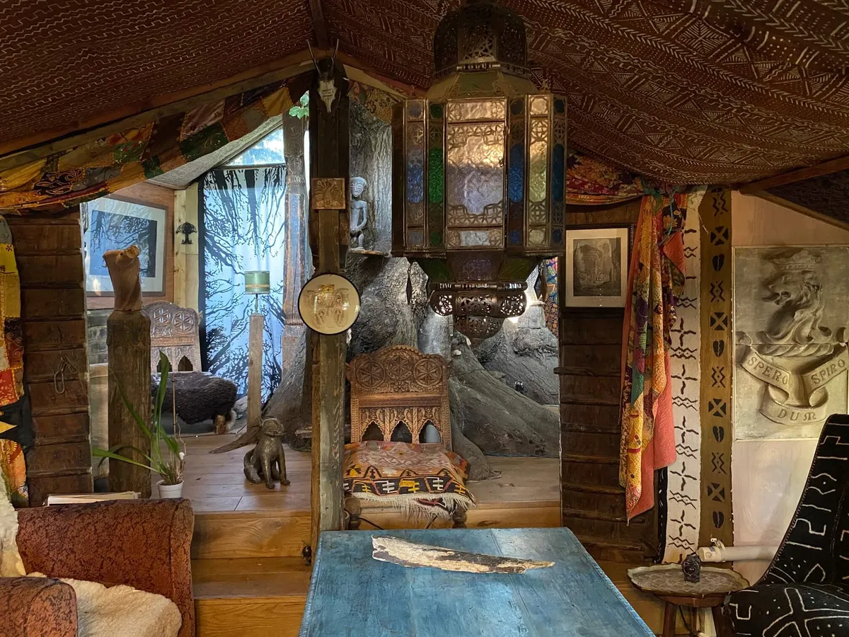 Last year's winner, Daniel Holloway's Bedouin-inspired shed