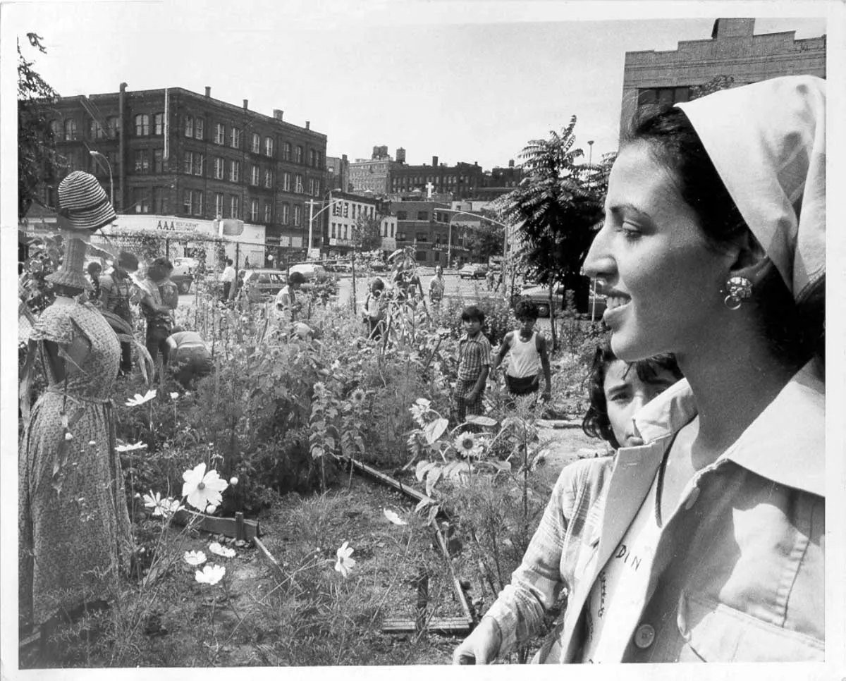 In 1973, Liz Christy and her group Green Guerrillas were granted a vacant plot plot for $1 a month in NYC. They continue to support garden projects across the city’s five boroughs