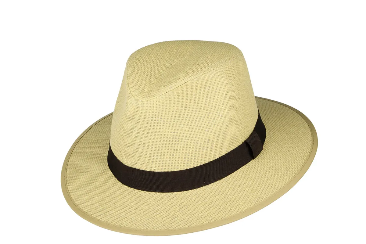 Failsworth Toyo Straw Safari Fedora hat