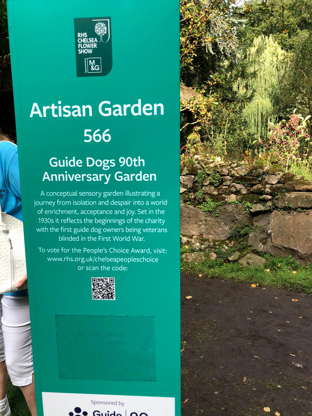 The Guide Dogs 50th Anniversary Garden at Chelsea 2021
