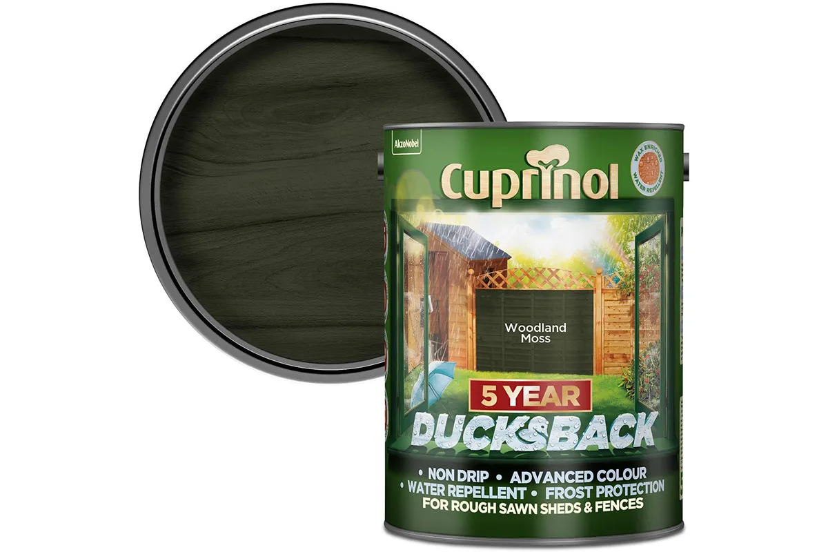 Cuprinol Ducksback 5 Year Waterproof for Sheds and Fences