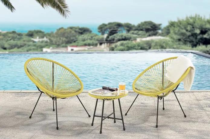 EVRE Goa Acapulco Styled Garden Furniture Set