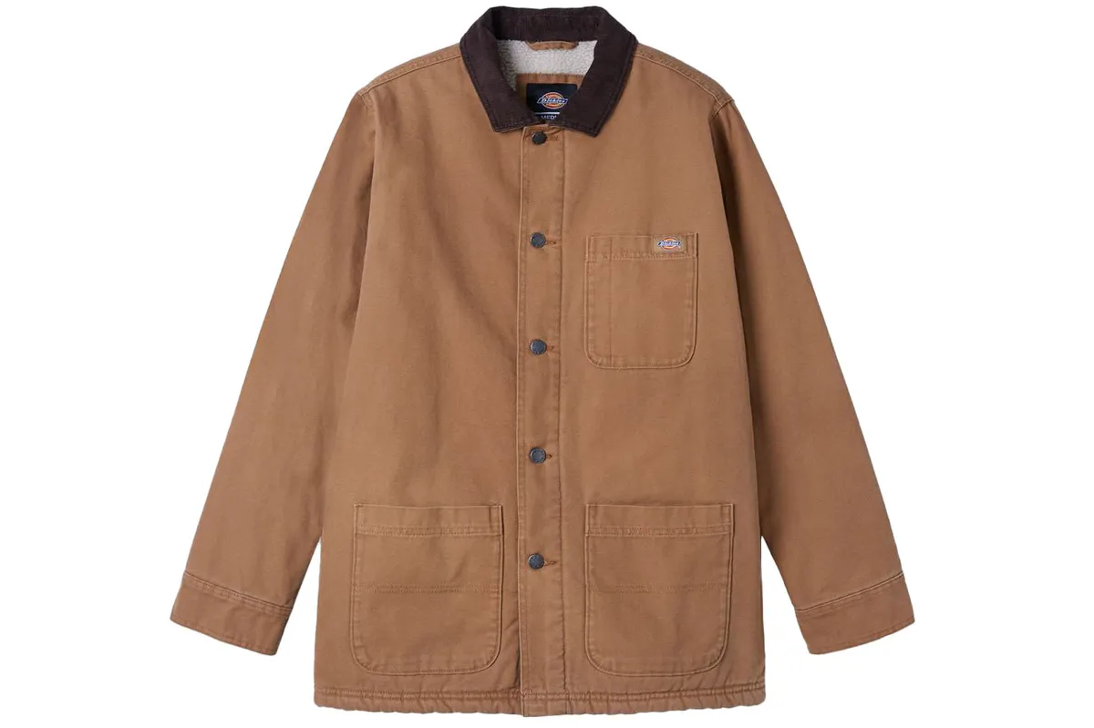 Dickies Duck Canvas Chore Coat on a white background